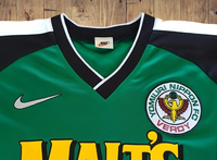 JAPAN J-LEAGUE TOKYO VERDY 1993 VERDY KAWASAKI ( YOMIURI NIPPON FC 1969 ) EMPEROR'S CUP QTR-FINALS HOME JERSEY NIKE SHIRT MEDIUM  ジャージーシャツ