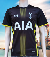 ENGLISH PREMIER TOTTENHAM HOTSPUR 2014-2015 LEAGUE CUP RUNNER-UP AWAY JERSEY UNDER AMOUR SHIRT S/M  # 1238384