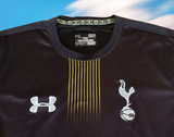 ENGLISH PREMIER TOTTENHAM HOTSPUR 2014-2015 LEAGUE CUP RUNNER-UP AWAY JERSEY UNDER AMOUR SHIRT S/M  # 1238384