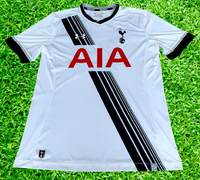 ENGLISH PREMIER TOTTENHAM HOTSPUR 2015-2016 3RD EPL TOP GOALSCORER HARRY KANE HOME UNDER ARMOUR JERSEY SHIRT LARGE STYLE # 1258144