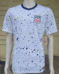 USA 2023 WORLD CUP WHITE SPLATTER 4 STAR HOME JERSEY NIKE SHIRT # DR3972-101  L,M,S