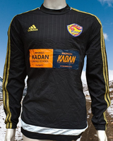 JAPAN J-LEAGUE VEGALTA SENDAI 2015 PULL OVER LONGSLEEVES TRAINING  ADIDAS SHIRT ジャージーシャツ  XO