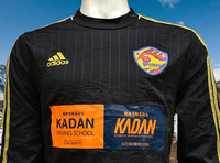 JAPAN J-LEAGUE VEGALTA SENDAI 2015 PULL OVER LONGSLEEVES TRAINING  ADIDAS SHIRT ジャージーシャツ  XO