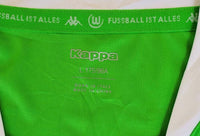 GERMAN BUNDESLIGA VFL WOLFSBURG 2014-2015 DFB-POKAL ZHANG 29 HOME KAPPA JERSEY SHIRT TRIKOT LARGE