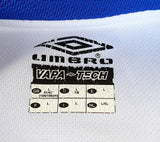 ENGLISH PREMIER CHELSEA 2004-2005 PREMIER LEAGUE & LEAGUE CUP CHAMPION DROGBA 11 UMBRO JERSEY SHIRT LARGE