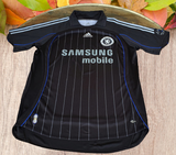 ENGLISH PREMIER CHELSEA 2006-07 FA CUP & LEAGUE CUP CHAMPION ADIDAS JERSEY 3rd SHIRT MEDIUM # 061079