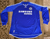 ENGLISH PREMIER CHELSEA FC 2006-07 FA CUP & LEAGUE CUP CHAMPION MICHAEL BALLACK 15 JERSEY ADIDAS M