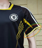 ENGLISH PREMIER CHELSEA 2008-09 UEFA CHAMPIONS FINAL JERSEY AUTHENTIC ADIDAS TRAINING SHIRT MEDIUM / CODE # 658318