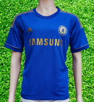 ENGLISH PREMIER CHELSEA 2012-13 UEFA EUROPA LEAGUE CHAMPION HOME ADIDAS JERSEY SHIRT CAMISETA MEDIUM # X23745