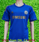 ENGLISH PREMIER CHELSEA 2012-13 UEFA EUROPA LEAGUE CHAMPION HOME ADIDAS JERSEY SHIRT CAMISETA MEDIUM # X23745 SOLD !!