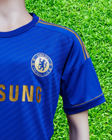ENGLISH PREMIER CHELSEA 2012-13 UEFA EUROPA LEAGUE CHAMPION HOME ADIDAS JERSEY SHIRT CAMISETA MEDIUM # X23745