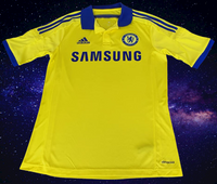 ENGLISH PREMIER CHELSEA 2014-15 ENGLISH PREMIER LEAGUE & CUP CHAMPION AWAY ADIDAS JERSEY SHIRT SMALL # M37745