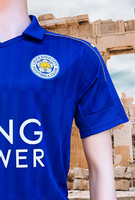 ENGLISH PREMIER LEICESTER CITY FC 2016-2017 COMMUNITY SHIELD LEAGUE RUNNER-UP JAMIE VARDY 9 PUMA HOME JERSEY SHIRT MEDIUM