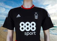 ENGLISH PREMIER NOTTINGHAM FOREST FC 2016-2017 AWAY ADIDAS JERSEY SHIRT LARGE # AP8624