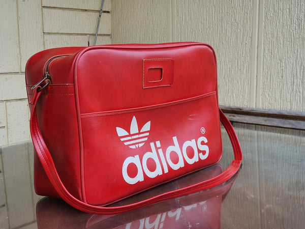 ADIDAS SPORTS VINTAGE 1970 S PETER BLACK KEIGHLEY LTD. RED