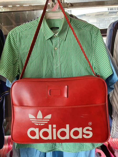ADIDAS SPORTS VINTAGE 1970 S PETER BLACK KEIGHLEY LTD. RED