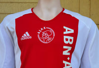 DUTCH EREDIVISIE AJAX AMSTERDAM 2005-06 HUNTELAAR 25 HOME SHIRT EREDIVISIE KNVB CHAMPION ADIDAS JERSEY TRIKOT XL  #109685