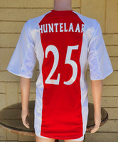 DUTCH EREDIVISIE AJAX AMSTERDAM 2005-06 HUNTELAAR 25 HOME SHIRT EREDIVISIE KNVB CHAMPION ADIDAS JERSEY TRIKOT XL  #109685