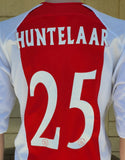 DUTCH EREDIVISIE AJAX AMSTERDAM 2005-06 HUNTELAAR 25 HOME SHIRT EREDIVISIE KNVB CHAMPION ADIDAS JERSEY TRIKOT XL  #109685