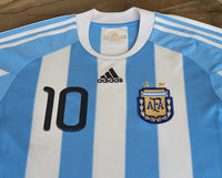 ARGENTINA 2010 WORLD CUP QUARTER-FINAL Messi 10 ADIDAS JERSEY SHIRT CAMISETA MEDIUM