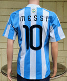 ARGENTINA 2010 WORLD CUP QUARTER-FINAL Messi 10 ADIDAS JERSEY SHIRT CAMISETA MEDIUM