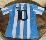 ARGENTINA 2010 WORLD CUP QUARTER-FINAL Messi 10 ADIDAS JERSEY SHIRT CAMISETA MEDIUM