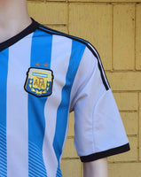 ARGENTINA 2014 WORLD CUP FINALS ADIDAS JERSEY HOME SHIRT CAMISETA EXTRA GRANDE # G75464