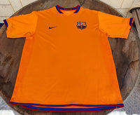 SPANISH LA LIGA BARCELONA FC 2006-2007 SUPERCOPA DE ESPANA JERSEY NIKE AWAY SHIRT CAMISETA LARGE 
