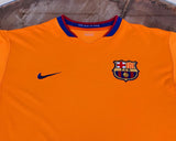 SPANISH LA LIGA BARCELONA FC 2006-2007 SUPERCOPA DE ESPANA JERSEY NIKE AWAY SHIRT CAMISETA LARGE 