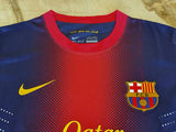 SPANISH LA LIGA BARCELONA FC 2012-2013 LA LIGA CHAMPION JERSEY MESSI 10 NIKE SHIRT CAMISETA SMALL 