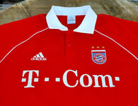 GERMAN BUNDESLIGA BAYERN MUNICH 2005-2006 BUNDESLIGA & DFB-POKAL CHAMPION JERSEY ADIDAS BALLACK 13 SHIRT TRIKOT LARGE/ CODE # 984258