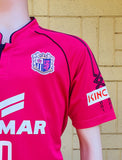 JAPAN J-LEAGUE CEREZO OSAKA 2014-2015 HOME QUARTER FINAL FORLAN JERSEY MIZUNO SHIRT LARGE