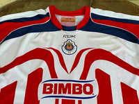 MEXICO LA LIGA MX CHIVAS DE GUADALAJARA 2006 DEL CAMPEONATO HOME SHIRT EXTRA LARGE  