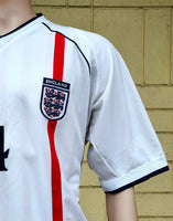 ENGLAND 2001-2002 WORLD CUP QUARTER FINALS HOME SHIRT GERRARD 4 UMBRO JERSEY EXTRA LARGE 