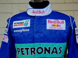 F1 FORMULA ONE TEAM SAUBER RED BULL RACING PETRONAS VINTAGE SPARCO JACKET M - vintage soccer jersey