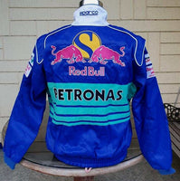 F1 FORMULA ONE TEAM SAUBER RED BULL RACING PETRONAS VINTAGE SPARCO JACKET M