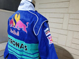 F1 FORMULA ONE TEAM SAUBER RED BULL RACING PETRONAS VINTAGE SPARCO JACKET M - vintage soccer jersey