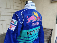 F1 FORMULA ONE TEAM SAUBER RED BULL RACING PETRONAS VINTAGE SPARCO JACKET M - vintage soccer jersey