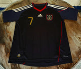 GERMANY 2010 WORLD CUP 3rd PLACE SCHWEINTEIGER 7 AWAY JERSEY CONTROVERSY SHIRT TRIKOT MEDIUM  CODE # 623793 