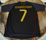 GERMANY 2010 WORLD CUP 3rd PLACE SCHWEINTEIGER 7 AWAY JERSEY CONTROVERSY SHIRT TRIKOT MEDIUM  CODE # 623793 