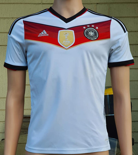 GERMANY 2014 WORLD CUP CHAMPION 4TH TITLE IN BRAZIL HOME JERSEY