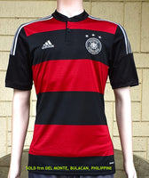 GERMANY 2014 WORLD CUP CHAMPION 4TH TITLE IN BRAZIL AWAY JERSEY ADIDAS CLIMACOOL SHIRT TRIKOT MEMORABILIA SMALL  SOLD OUT!!!