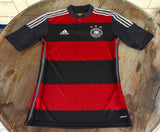 GERMANY 2014 WORLD CUP CHAMPION 4TH TITLE IN BRAZIL AWAY JERSEY ADIDAS CLIMACOOL SHIRT TRIKOT MEMORABILIA SMALL