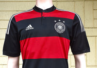 GERMANY 2014 WORLD CUP CHAMPION 4TH TITLE IN BRAZIL AWAY JERSEY ADIDAS CLIMACOOL SHIRT TRIKOT MEMORABILIA SMALL