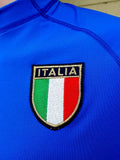 ITALY 2000 EURO FINALS CUP KAPPA SPANDEX JERSEY INZAGHI 9 SHIRT MAGLIA CAMISETA LARGE