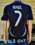 SPANISH LA LIGA REAL MADRID 2006-2007 LA LIGA CAMPEON JERSEY RAUL 7 AWAY SHIRT CAMISETA  MEDIUM  CODE #  060819  SOLD OUT!