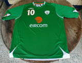 IRELAND 2006-2007 HOME ROBBIE KEANE 10 SHIRT UMBRO JERSEY EXTRA LARGE