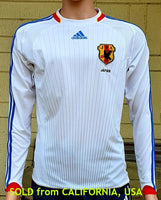 JAPAN 2008-2009 AWAY JERSEY ADIDAS WORLD CUP 2010 QUALIFIER SHIRT   ジャージーシャツ/ CODE # JD1039  SOLD OUT!!!