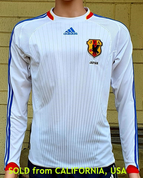 JAPAN 2008-2009 AWAY JERSEY ADIDAS WORLD CUP 2010 QUALIFIER SHIRT   ジャージーシャツ/ CODE # JD1039  SOLD OUT!!!