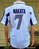 JAPAN 2000 AFC ASIAN CUP CHAMPION NAKATA 7 AWAY JERSEY ADIDAS SHIRT  LARGE  ジャージーシャツ